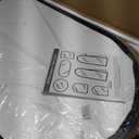 Delma Arched Bathroom Mirror, 24"x36" Wall Mounted Vanity Mirror for Bedroom, Living Room and Entryway, Black