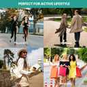 Welnove Foam Toe Separators - 40 Pack Toe Spacers for Corn, Blister, and Hammer Toe Relief - Breathable, Adhesive Options for Pain from Bunions, and Toe Overlap, Toe Spacers for Men (Regular (40 pcs))