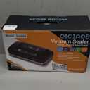 Vacuum Sealer Machine, 95KPa Commercial Food Saver with Double Seal for 2X Strength, Built-in Cutter, Includes Free Bags (1 Roll + 10 Pre-cut)