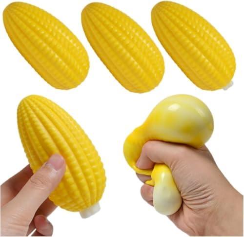 YOYOSTORE 1 Pc Corn Squishies Stress Relief Novelty Prop Tool Friends Prank Trick Anxiety Relief