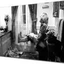 Humor Dumb and Dumber Posters for Bathroom Decor-Funny Bathroom Movie Black And White Framed Art The Toilet Poster Canvas Wall Art Prints for Christmas Bathroom Decor (8 x 12 in Framed)