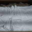 8 Pack White Table Cloth 60 x 126 Inch Rectangular Tablecloths for 8 Foot Rectangle Tables, Wrinkle Resistant White Tablecloth Washable Polyester Fabric Table Covers for Buffet Wedding Party Banquet