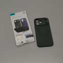 ESR Silicone Case for iPhone 17 Pro Max, Built-in Camera Stash Stand Compatible with MagSafe, Military-Grade Drop Protection Magnetic Phone Case for iPhone 17 Pro Max, Cloud Series, Olive Green