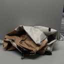 Vailge Round Patio Furniture Covers, 100% Waterproof Outdoor Table Chair Set Covers, Anti-Fading Cover for Outdoor Furniture Set, UV Resistant (Beige&brown, 62"DIAx28"H)