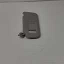 Grey Left Driver Side Sun Visor with Mirror Compatible with Corolla 2008 2009 2010 2011 2012 2013 Replace# 74320-02711-E0