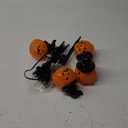 Halloween Pumpkin Pathway Lights Outdoor, 4PCS Jack O Lantern Pumpkin Light with Stake,Outdoor LED Walkway Lights Lights for Halloween Driveway Garden Yard Lawn Lights Decor