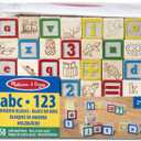 Wooden Abc/123 Blocks (Uc)