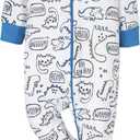 Onesies Brand Baby Boys' 4-pack Sleep 'N Play Footies, Size 6-9 Months