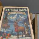 National Parks Advent Calendar 2025-24 Days Christmas Countdown with Legendary Landscapes 24 Collectible Ornaments Featuring Wildlife & Nature Scenes for Explorers & Nature Lovers