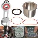 KK-4835 Compressor Piston Kit Air Compressor Connecting Rod Replacement Kit for Craftsman Devildiss Dewalt Porter Cable Oil Free Air Compressor Pump, Replacement for KK-4835 KK-5081 A02743