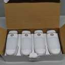 Enhon 4 Pack 4 in 1 LED Rechargeable Plug in Flashlights, LED Emergency Lights for Power Failure Emergency, Plug in Power Outage Light with Motion Detection for Stairs, Hallway, Power Failure