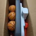 Fisher-Price Grow-to-Pro Basketball Hoop for Toddlers & Kids - Adjustable Height Indoor/Outdoor Play Set with Ball, 18 Months - 5 Year