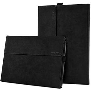 xisiciao Case for Surface Pro 7 Plus/Pro 7 / Pro 6 / Pro 5 / Pro 4 with Stylus Holder, Multiple Angle Polyester Slim Lightweight Cover, Compatible with Type Cover Keyboard