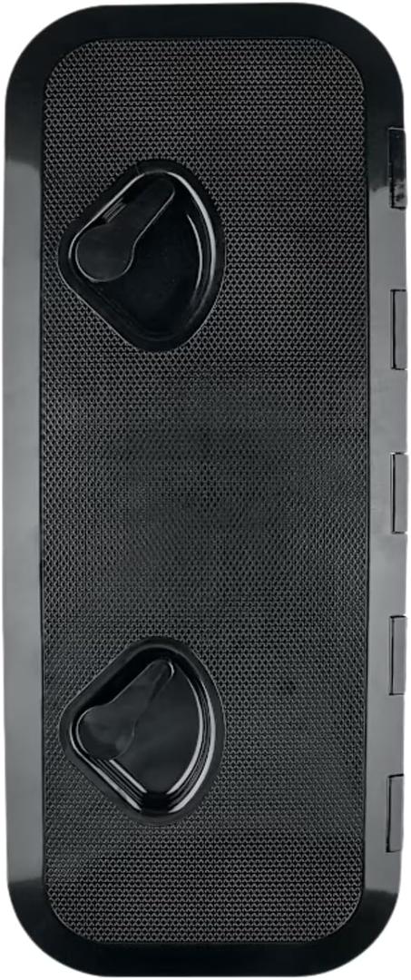 SEAFLO Marine Boat Deck Rectangular Access Hatch - White/Black, Lock and Key/Regular