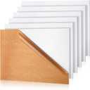 6 Pack White Acrylic Sheets 15.75" x 11.81" x 1/8" Translucent Acrylic Sheet Board Plastic Sheets White Acrylic Sheet Board for Signs, Lighting, DIY Display Projects Painting Crafts