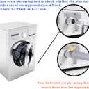10ft Washing Machine Drain Hose Extension Kit - Universal for Washer, Dishwasher & Dehumidifier, 7-Piece Set with U-Bracket, 4 Clamps & Adapter
