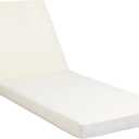 Christopher Knight Home Broadway Outdoor Chaise Lounge Cushion Only, Cream