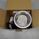 Simple Milk Frother, 2 in 1 Milk Steamer and Frother, Electric Milk Steamer, Milk Warmer and Hot Milk Foam Maker for Latter, Macchiato, Cappuccinos (White)