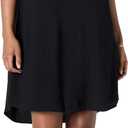 2 x Amazon Essentials Women's Sleeveless Woven Shift Dress (X-Large, Black)