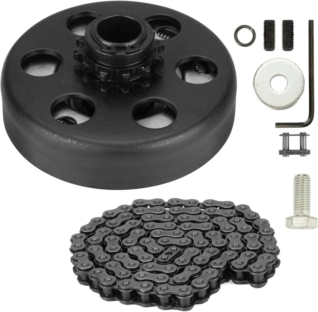 Go Kart Clutch for 2-6.5HP Engine 3/4" Bore 12T #35 Chain Centrifugal Clutch Fit For Predator 212cc,Honda GC160 GC190 GX120,Go Kart, Minibike, Fun Kart 19.05mm