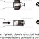 Closet Haing Rod, Adjustable Width and Height Closet Extender Hanging Rod, Space-Saving Clothes Hanging Bar, 42-52 Inches, 2 Pack