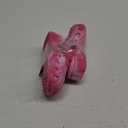 Kids' Pink Glitter Clogs with Butterfly Patch,  11