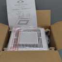 Tech Drive Very-Quiet 70 CFM, 2.0 Sone Bathroom Ventilation and Exhaust Fan With LED light 4000K 600LM(70CFM),Ceiling Mounted Fan,Easy to Install