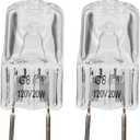 for LG Microwave Light Bulb 2 Pcs 120V 20W Microwave Lamp Halogen Replacement for LG 6912A40002E 6912A40002A 6912A40002F 6912A40002D