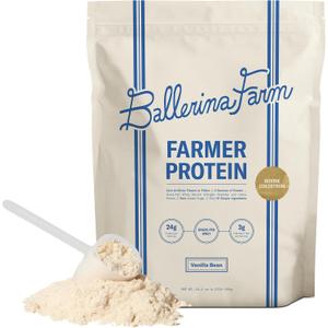 Grass Fed Whey Protein Powder, Vanilla Bean, 24g Protein with Collagen Peptides, Bovine Colostrum, Hemp Hearts & Prebiotic Fiber, No Added Sugar or Artificial Ingredients, 20 Servings, BBD: 12/2027