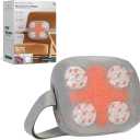 Sharper Image® RealTouch™ Lumbar Acupressure Back Massager, Soothing Heat for Relaxation, Targeted Micro Nodes, Multi-Area Design, Adjustable Strap, Ergonomic Design for Back Support, Legs, & Feet