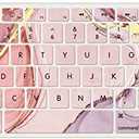 Fancity Compatible with MacBook Pro 14 inch Case 2025-2021 M5 M4 M3 M2 M1 Pro/Max Chip, Protective Plastic Hard Shell Case & Keyboard Cover for New Mac Pro 14.2 inch Laptop, Pink Marble