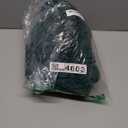 MIFXIN Wing Chair Slipcover 2 Piece Set Velvet Stretch Wingback Chair Cover with Cushion Cover Soft Washable Armchair Furniture Protector for Living Room Bedroom (Deep Green)