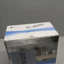 TriPole Portable Standing Fan, 8000mAh Rechargeable Oscillating Fan with Remote, 8.1'' Quiet Pedestal Floor Fan with LED Display & Timer, Foldable Small Desk Fans for Bedroom, Office, Camping, Travel (Black)