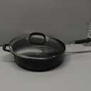 KitchenAid 84804 Hard Anodized Nonstick Saute/Fry Pan with Lid, 3 Quart - Onyx Black