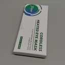 Heated Eye Mask for Dry Eyes, Cordless Warm Eye Compress with 4 Heat Levels, 4-Level Timing, 1000mAh Rechargeable, Blepharitis, Styes, Washable Cover, Travel, Gifts for Family(Green)