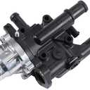 Engine Coolant Thermostat & Housing Assembly W/Sensor Gasket Replacement For Chevrolet Cruze 2011-2015/Sonic 2012-2015/Trax 2013-2017/Tracker 2013-2015 1.8L Engines 25192228, 2519-2228, 55575048