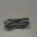 Blue Light Blocking Glasses - Fashion Square Eyeglasses, Anti UV Ray Computer Gaming Glasses Blue Blockers for Women/Men (*Black & Transparent)