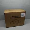 Retractable Garden Hose Reel 100 ft x 1/2 in,Super Heavy Duty Automatic Wall Mount Water Hoses Reels for Outdoor, Any Length Lock, Slow Return System,180 Swivel Bracket,10 Pattern Nozzle