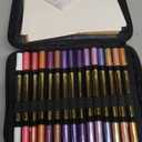 IVSUN 60 Acrylic Paint Markers, 30 Metallic & 30 Regular Colors Dual Tip Metallic Marker Pens for Black Paper, Photo Album, Rock Painting, Glass, Wood, Card Making, Scrapbook Supplies, DIY Crafts