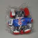 Patriotic Stars-and-Stripes Elephant Plush - Ideal Trump Merchandise Gift or Decoration with Teddy Bears for July 4th and Trump Memorabilia Enthusiasts!