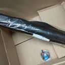 TRANSON Durable Poster Storage Tube with Straps 24"-40" Extendable for Blueprints, Artwork, Maps, Posters Color Black