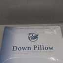 Luxury Canadian White Goose Down Pillow Standard Size- 750+ Fill Power, 800 Thread Count Cotton Shell, Soft Down Pillows for Sleeping, Hotel Collection Pillow for Neck Pain Relief (1 Pack, 20"x26")