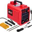 Welder Machine,Upgraded MMA-250A 110V Welding Machine,IGBT Digital Display LCD,Hot Start Anti-stick Stick Welder,Complete DIY Tool Kit for Portable Mini Welder,Strong Heat Dissipation MMA Welder