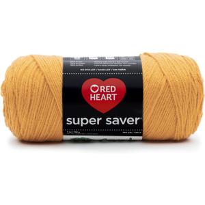 RED HEART Super Saver Yarn, Gold