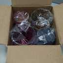 US Acrylic Optix Plastic Reusable Drinking Glasses (Set of 8) 14oz Rocks Cups in Jewel Tone Colors | BPA-Free Tumblers, Made in USA | Top-Rack Dishwasher Safe