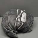 Electric Heated Blanket 72"x84" Full Size Flannel Heated Blanket, Cozy & Warm for All Night, 5 Heat Settings & 10 Hours Auto Off, Machine Washable, Light Grey