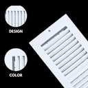 Sierra Gates Vent Cover (Glacier White)