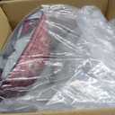 Tangsoo Red 8x10 Washable Area Rugs for Living Room, Non Slip Large Rug