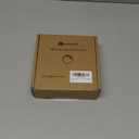 Single Under Cabinet Puck Light, Collection Display Cases Bookshelf Counter LED Lighting, 120V Electric Wired Wall Plug in, On Off Switch, White Cords, 2 Packs, Daylight