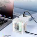 8-Pack Rechargeable AA Batteries with Charger, 2800mAh High Capacity NiMH Battery, 8-Slot Double A NiMH Charger with Smart Charging, Multiple Charging Protections